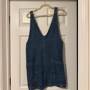Free People Blue Denim Dress